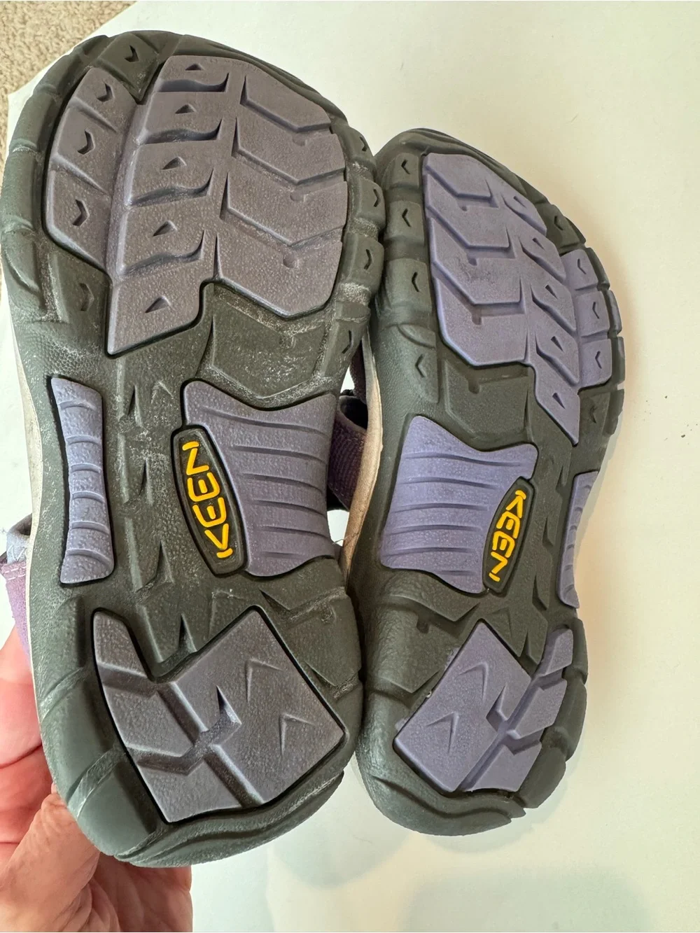 Keen purple water